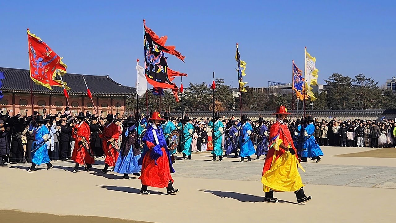 경복궁 수문장 교대식 #설 명절에 가본 경복궁 #수문장 교대 #경복궁 #명절에는 고궁에서 