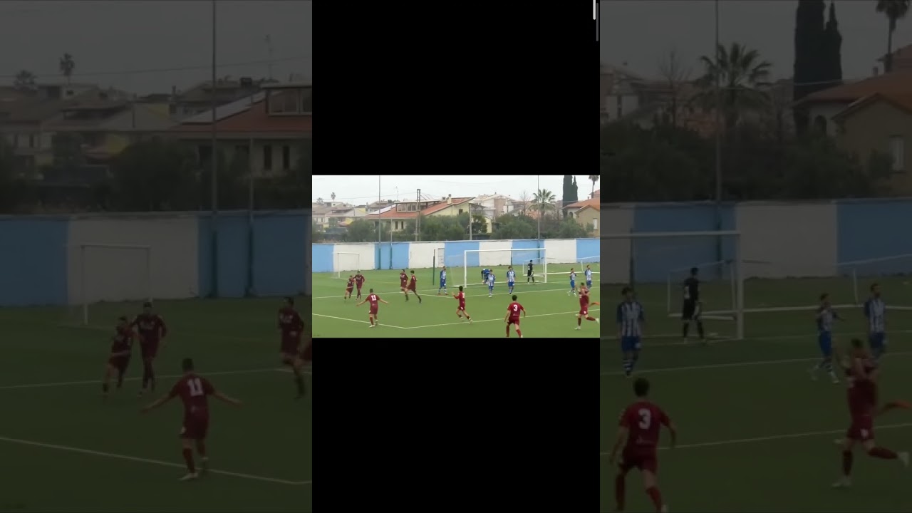 Atletico Centobuchi-Monticelli 2-1, il secondo gol di Giuseppe Veccia