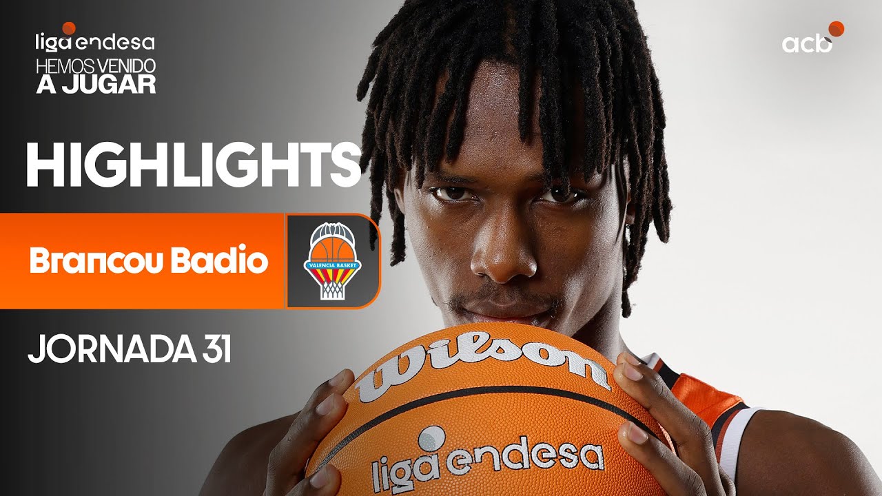 BRANCOU BADIO, desatado en el ataque del Valencia Basket | Liga Endesa 2024-25