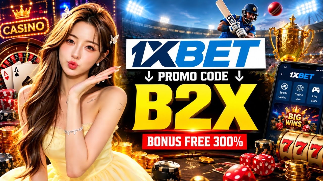 1XBET PROMO CODE / FREE BOOST 1XBET FOR REGISTRATION / PROMO CODE NEW - B2X / 1XBET 2026