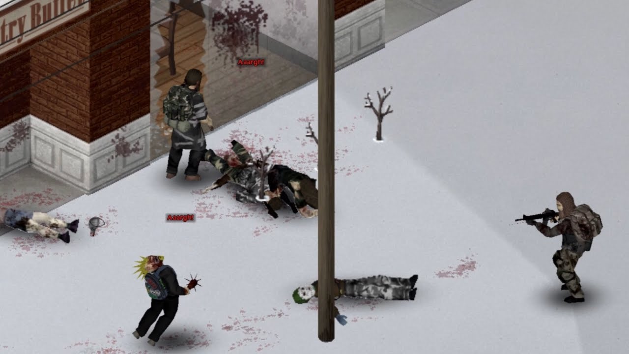 Surviving Bandit Encounters in Project Zomboid!