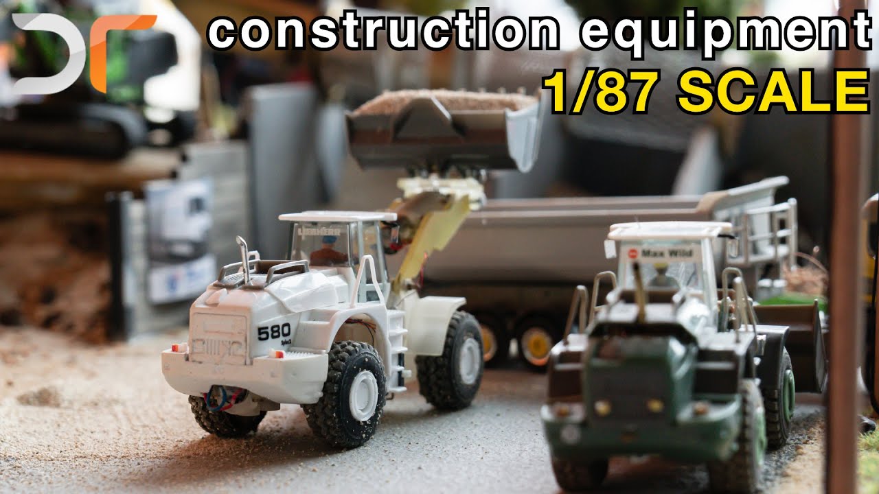 Mikromodell - Funktionsfähige Mini-Baumaschinen - RC 1:87