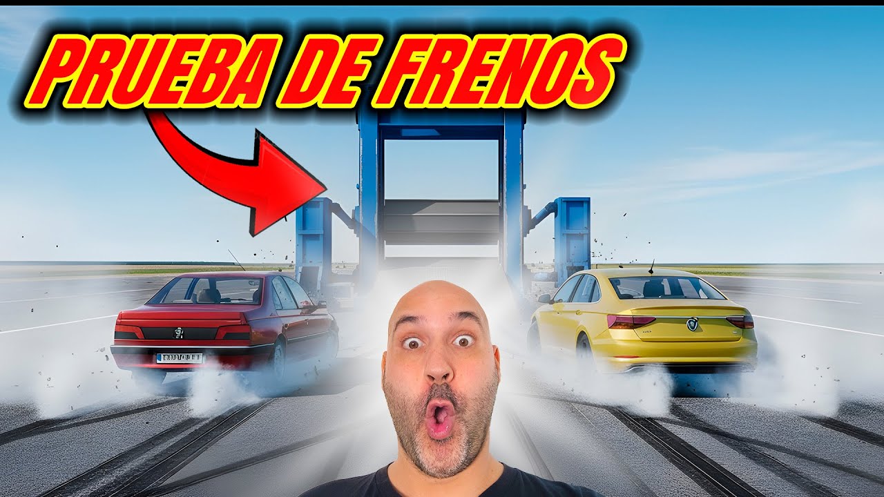 💥 Prueba de Frenos EXTREMA en BeamNG 🚗