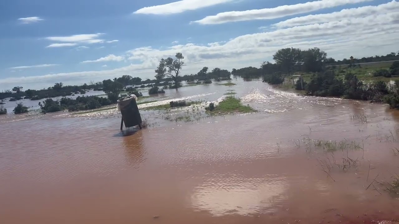 Dry Lake Road turn offfrom barrier Highway  march 2026