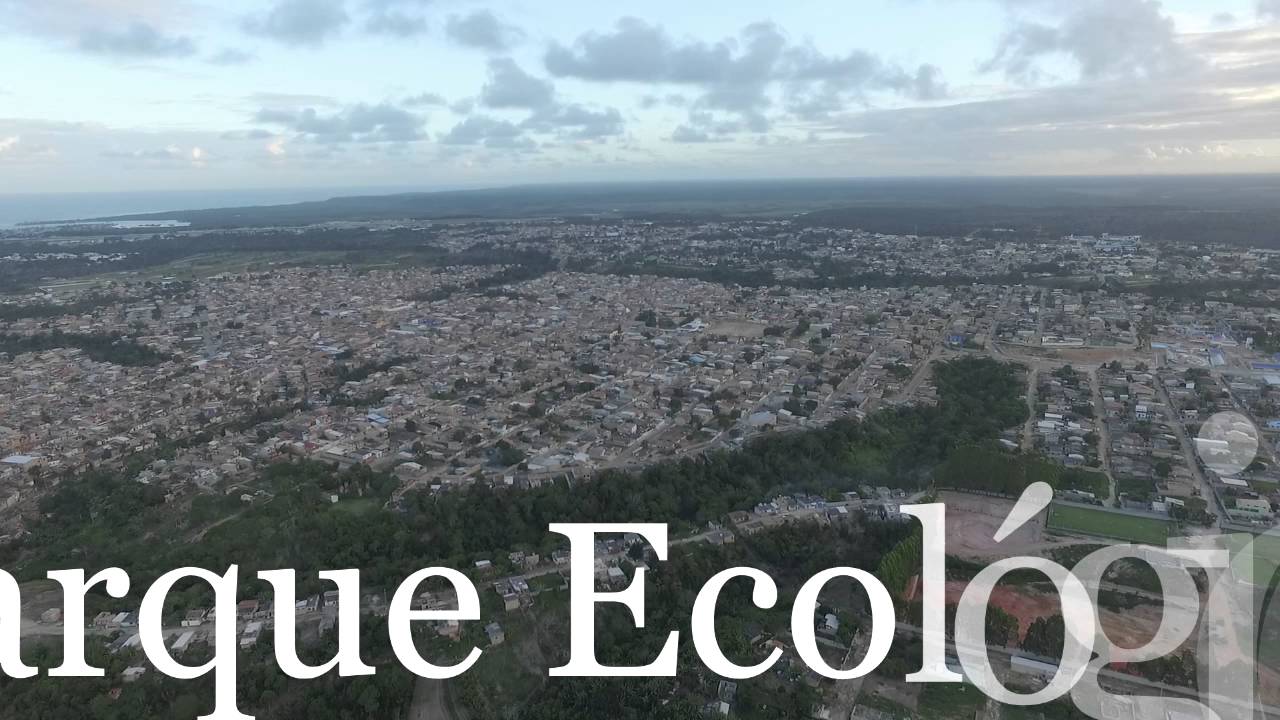 Porto Seguro - Bahia, Aérea dos Bairros: Vila Parracho, Vila Valdete e Parque Ecológico