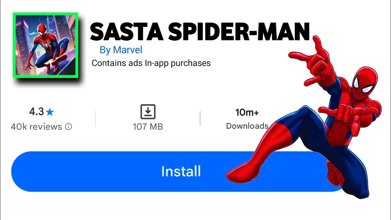 I Found The Most Funny SPIDER-MAN Copy Games 😂 On the Play Store 🤯