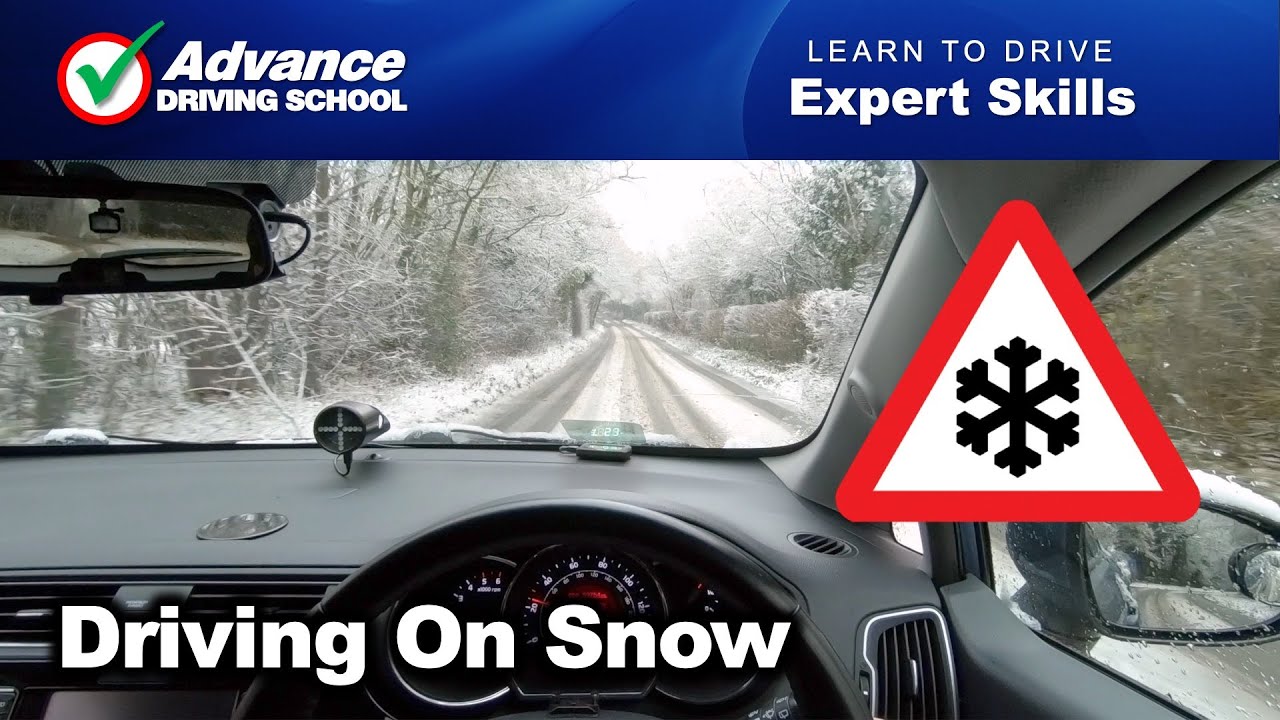 Driving On Snow  |  Expert Driving Skills