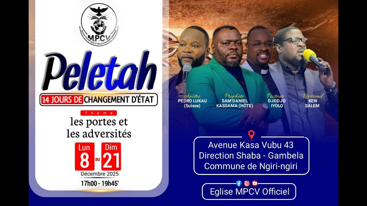 PELETAH 14 JOURS DE CHANGEMENT D'ETAT