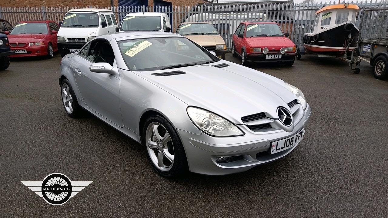 2006 MERCEDES SLK 350 AUTO | MATHEWSONS CLASSIC CARS | AUCTION: 5, 6 & 7 FEBRUARY 2025