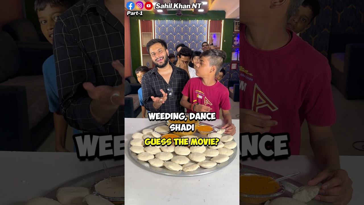 Guess The Movie By 3 English Word & Eat Unlimited Idli Sambhar 🤩😋 | P-1 | #foodchallenge #shorts