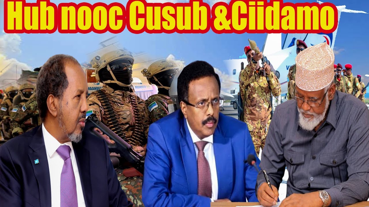 DEG DEG Hub nooc Cusub & Ciidamo Afku u xiran yahay oo Aadan cade ku qulqulaya, Farmajo soo dagay...