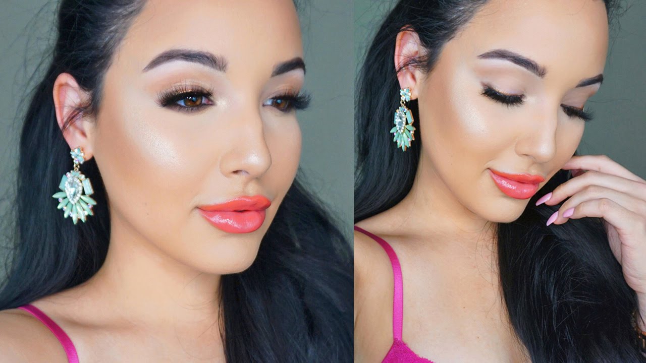 Glowing Spring Makeup Tutorial | Amanda Ensing