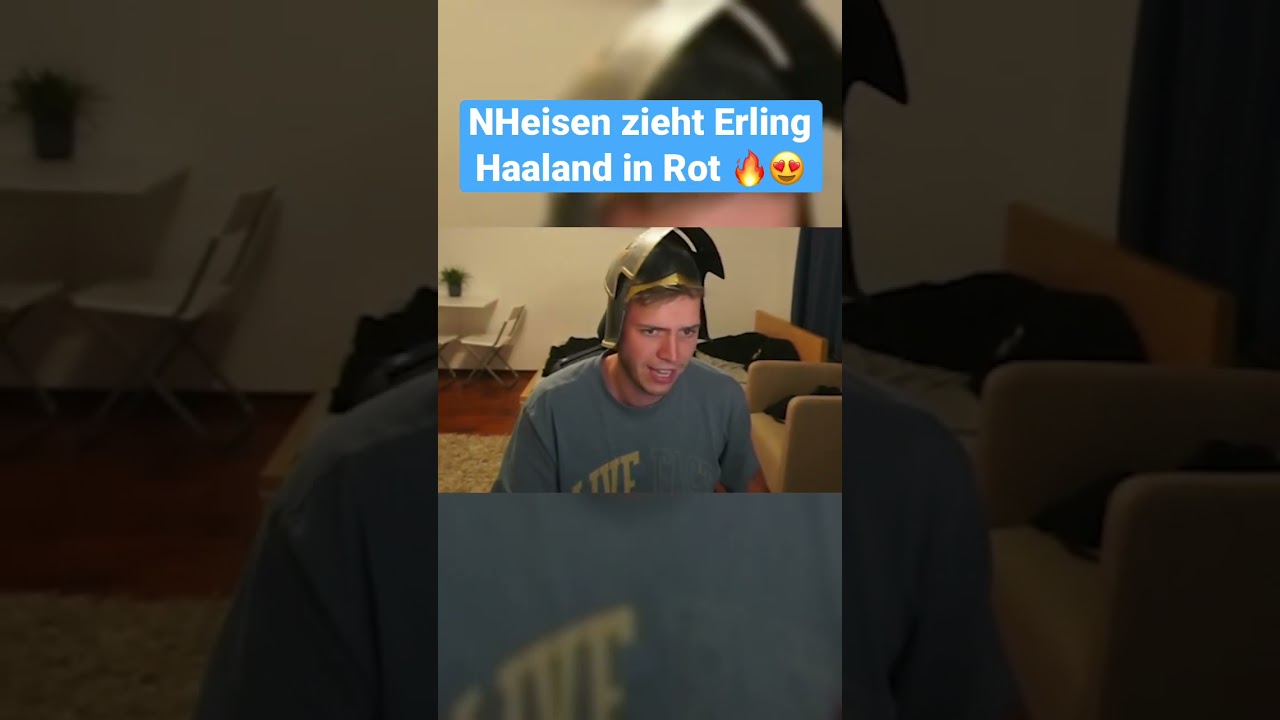 NHeisen zieht HAALAND in ROT 😳❤️ #shorts #fifa23