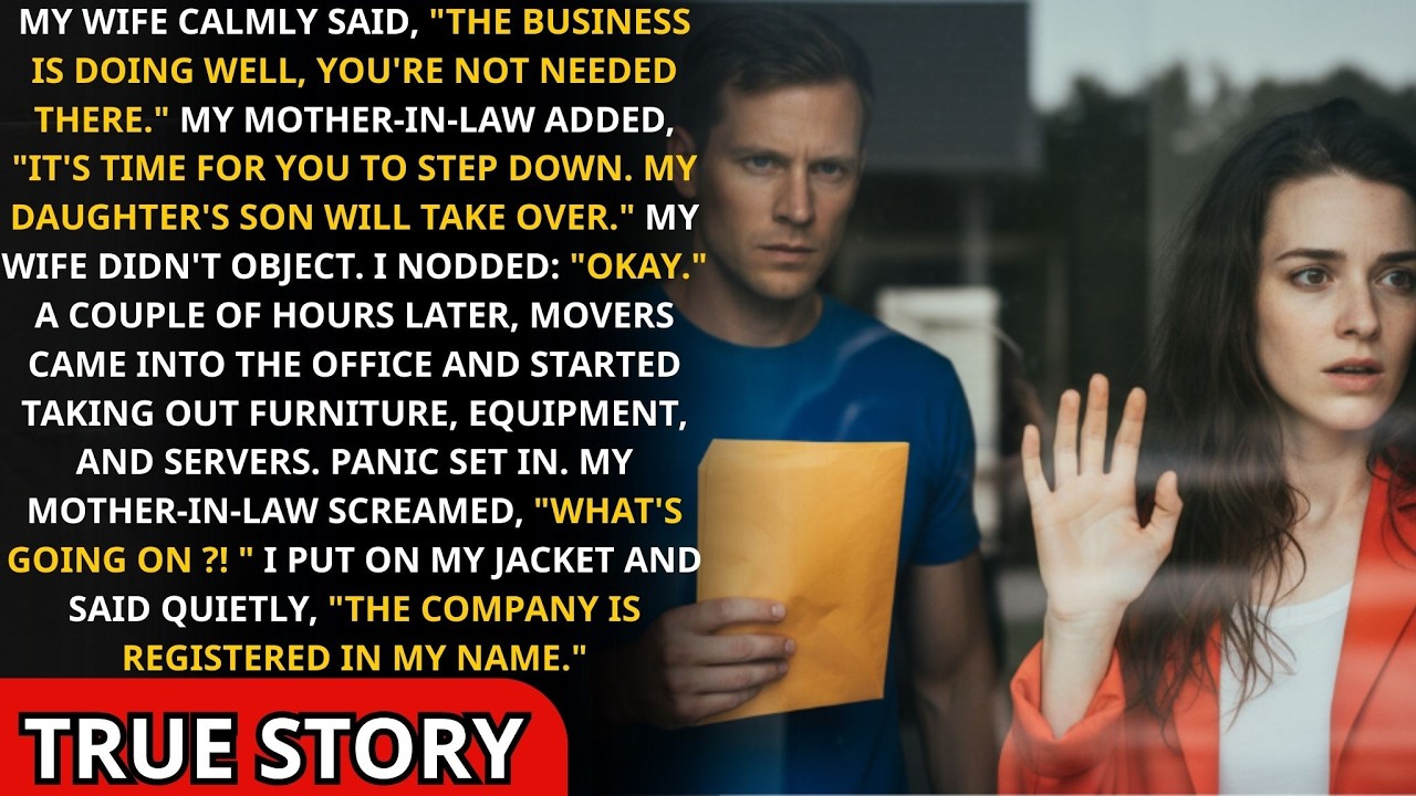 During A Board Meeting My Wife Pushed Me Out — Movers Entered, I Owned Everything _ Family Revenge
