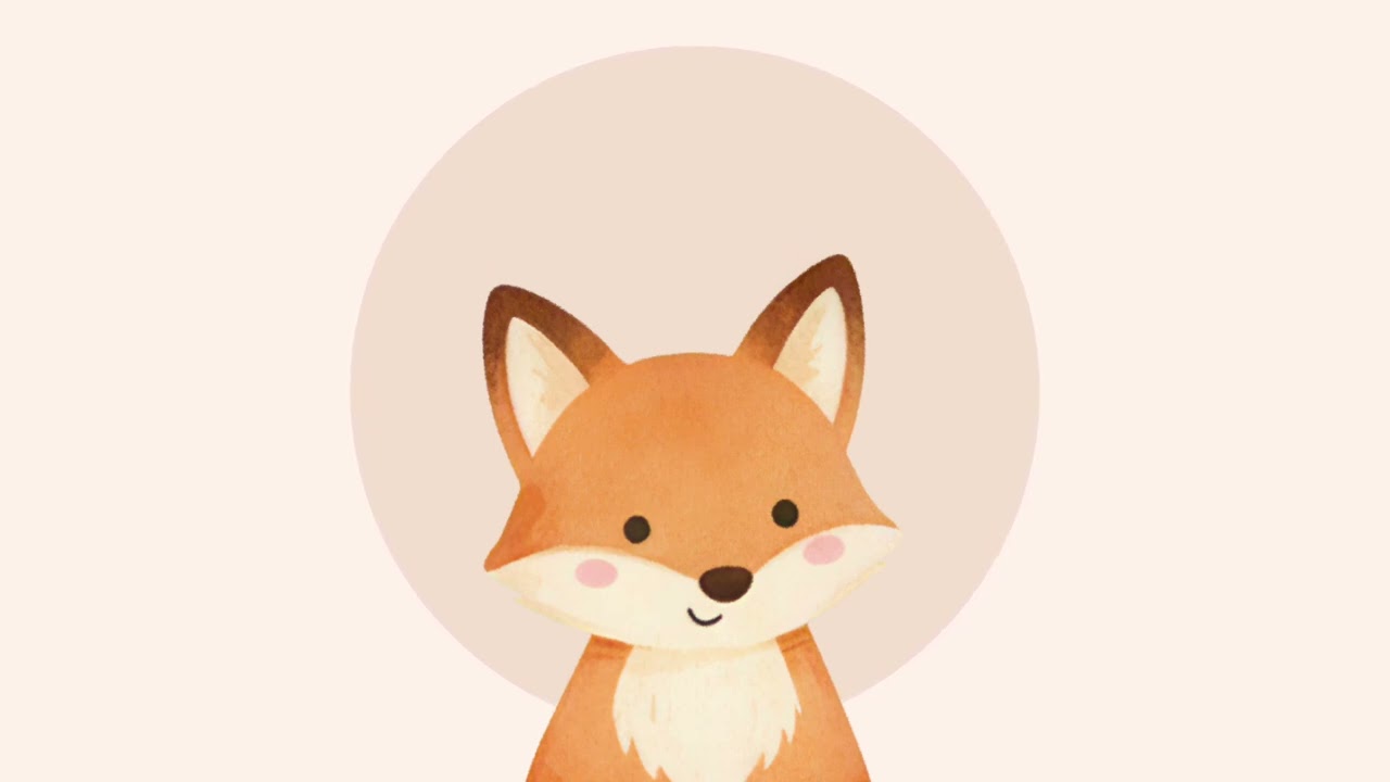 Fox Breathing For Big Emotions | Calm Down Breathing Exercise for Kids | Gentle Circle Breathing 