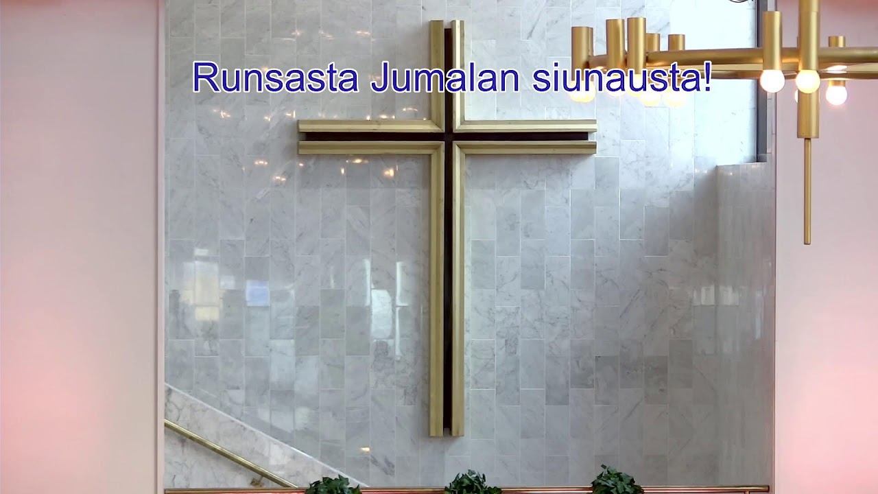 Sunnuntai 15.3.2026  11.00  Jumalanpalvelus -  Jarno Omar - Pirkko Kauhanen ♫♪ - Annukka Ojala