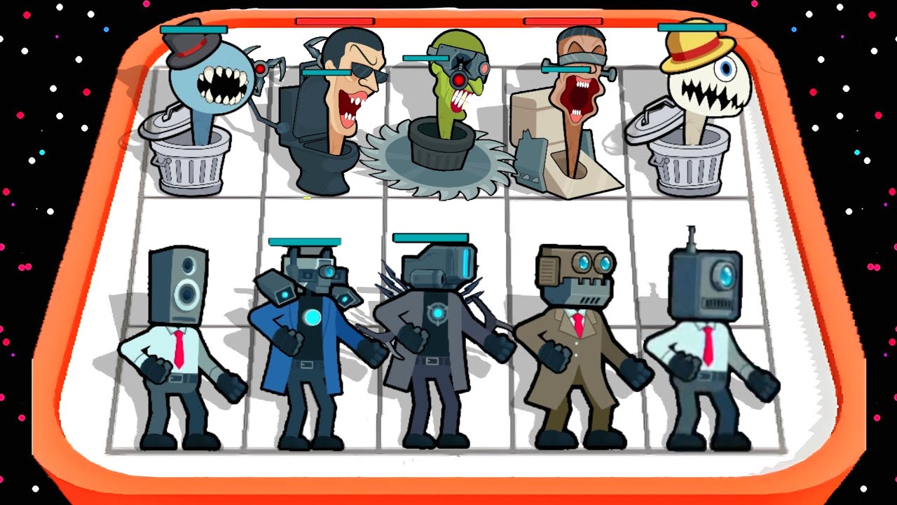 Merge Monster: Master Zombie VS Cyberman Battle New Update Strategy Defence Fight Gameplay