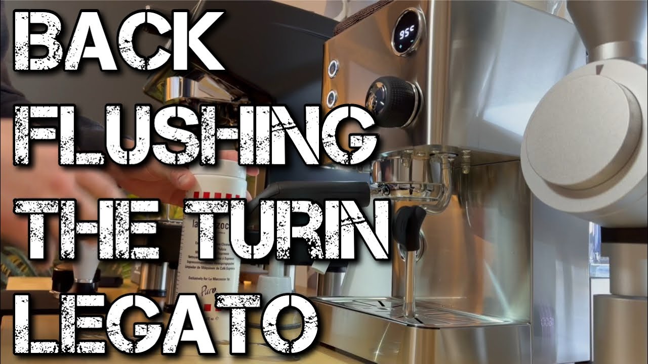Back Flushing The Turin Legato Espresso Machine
