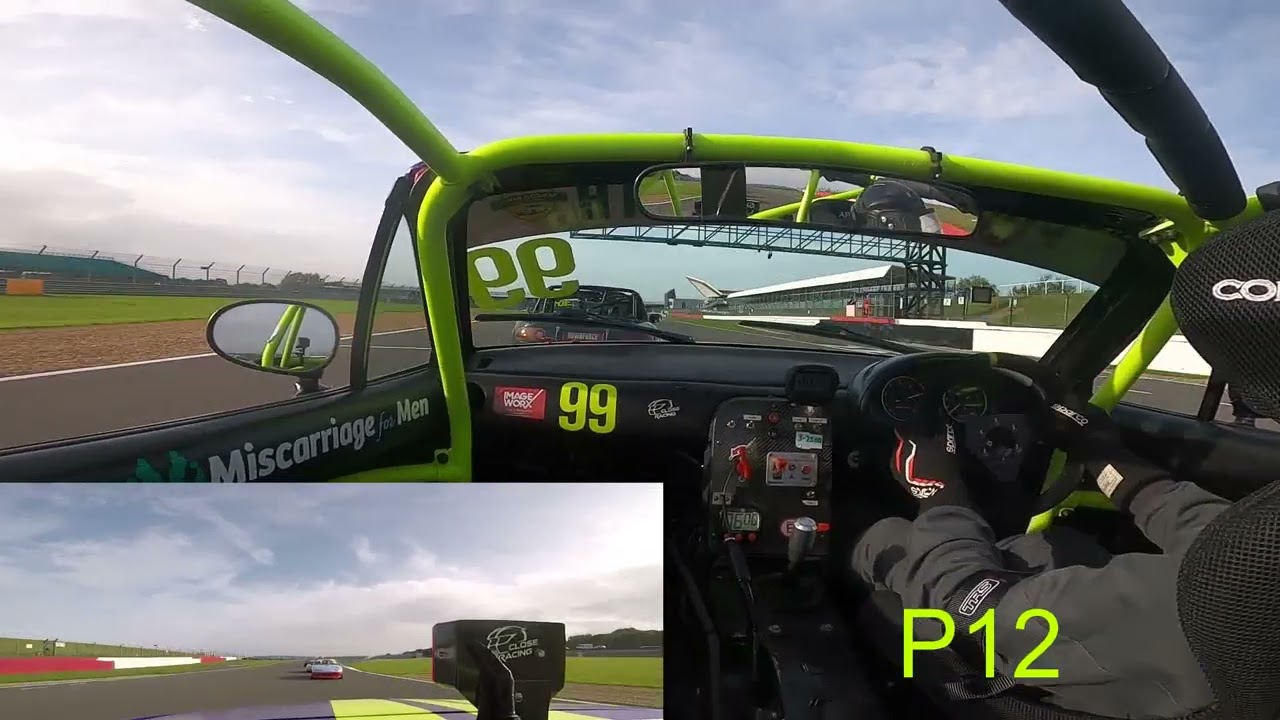 Sorry Jake.. Last race of the season in MX5 Clubman Championship - Silverstone International 7/10/23