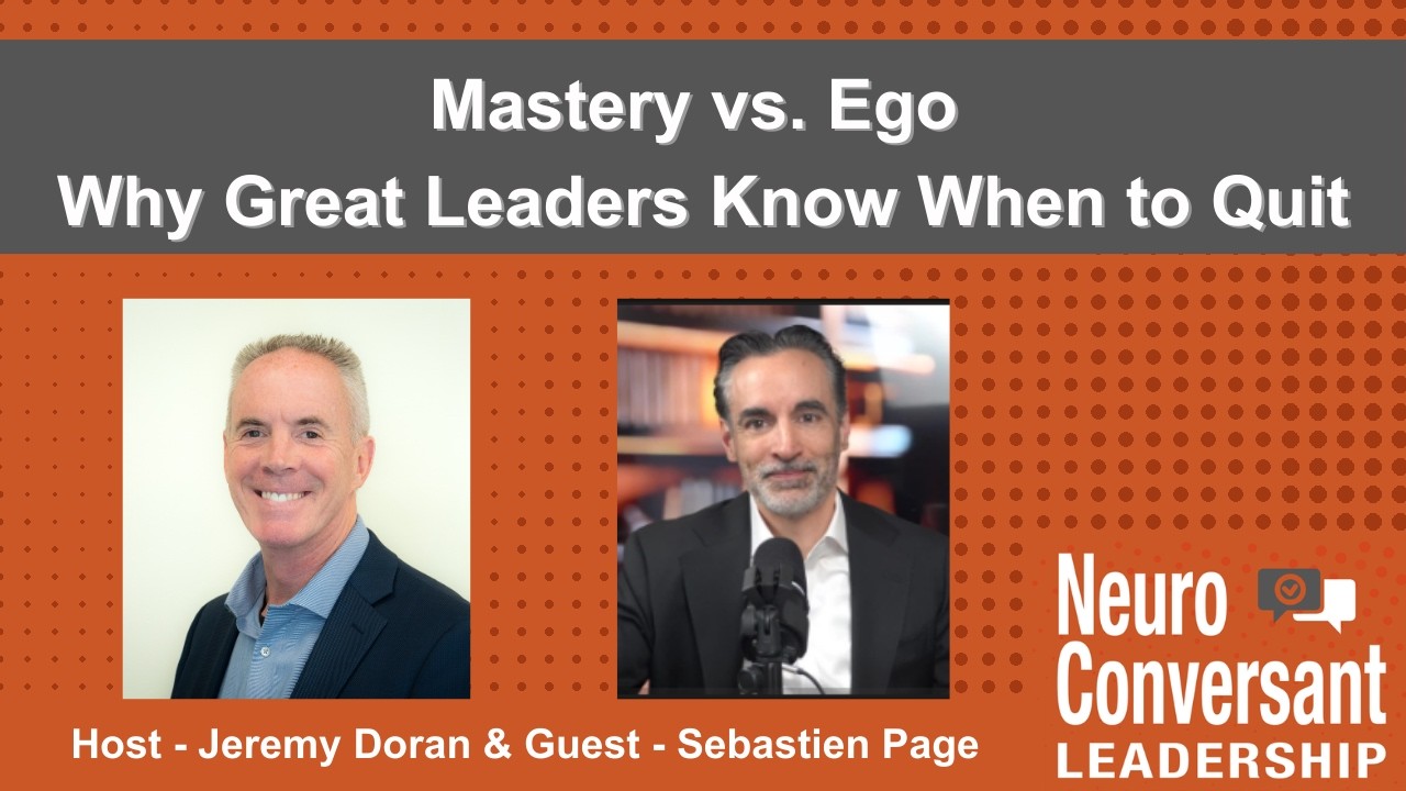 Mastery vs Ego: Why Great Leaders Know When to Quit | Sebastien Page, T. Rowe Price CIO