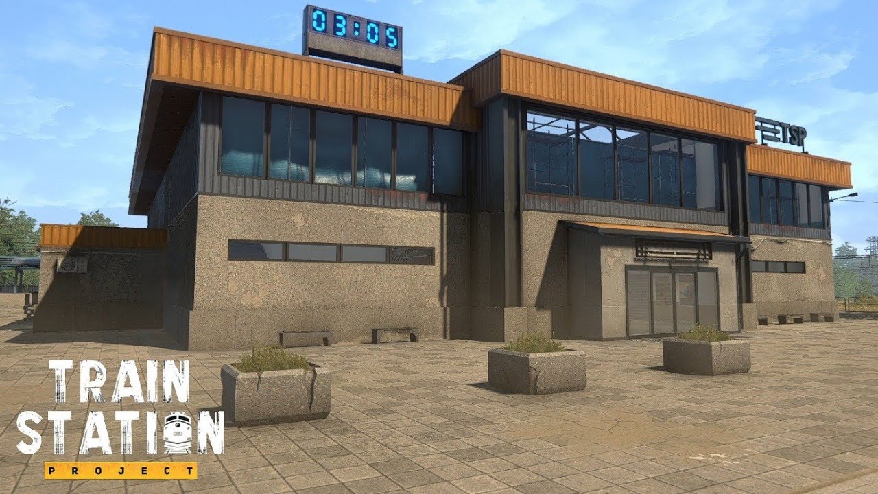 Repairing & Running Odd Train Station ~ Train Station Project