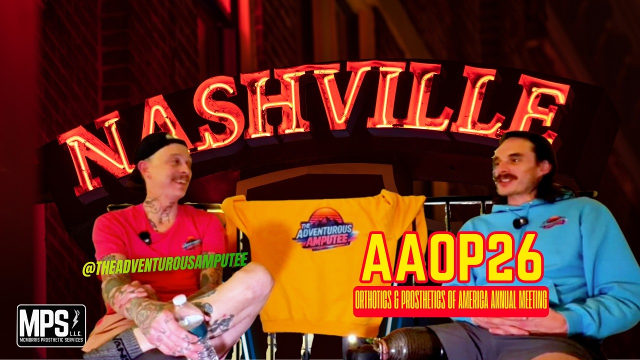 AAOP2026 with @TheAdventurousAmputee