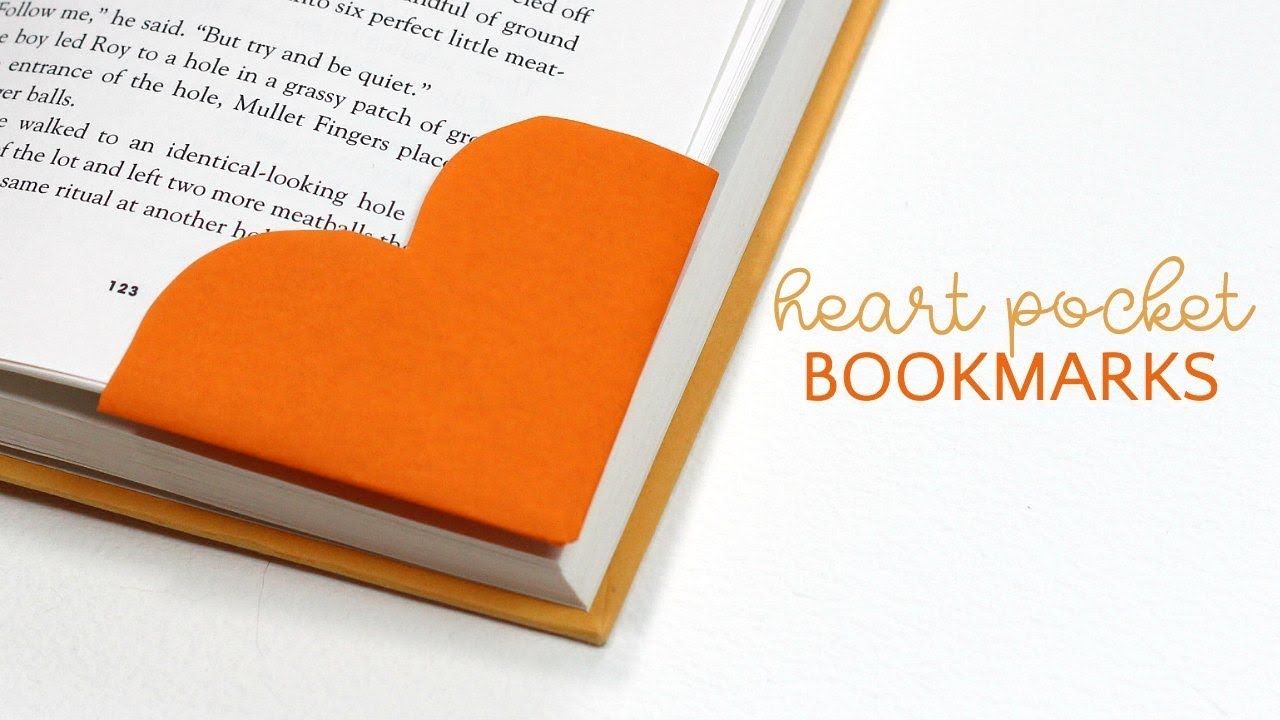 Heart corner bookmarks