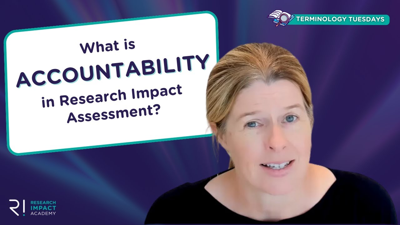 What is Accountability in Research Impact Assessment?
