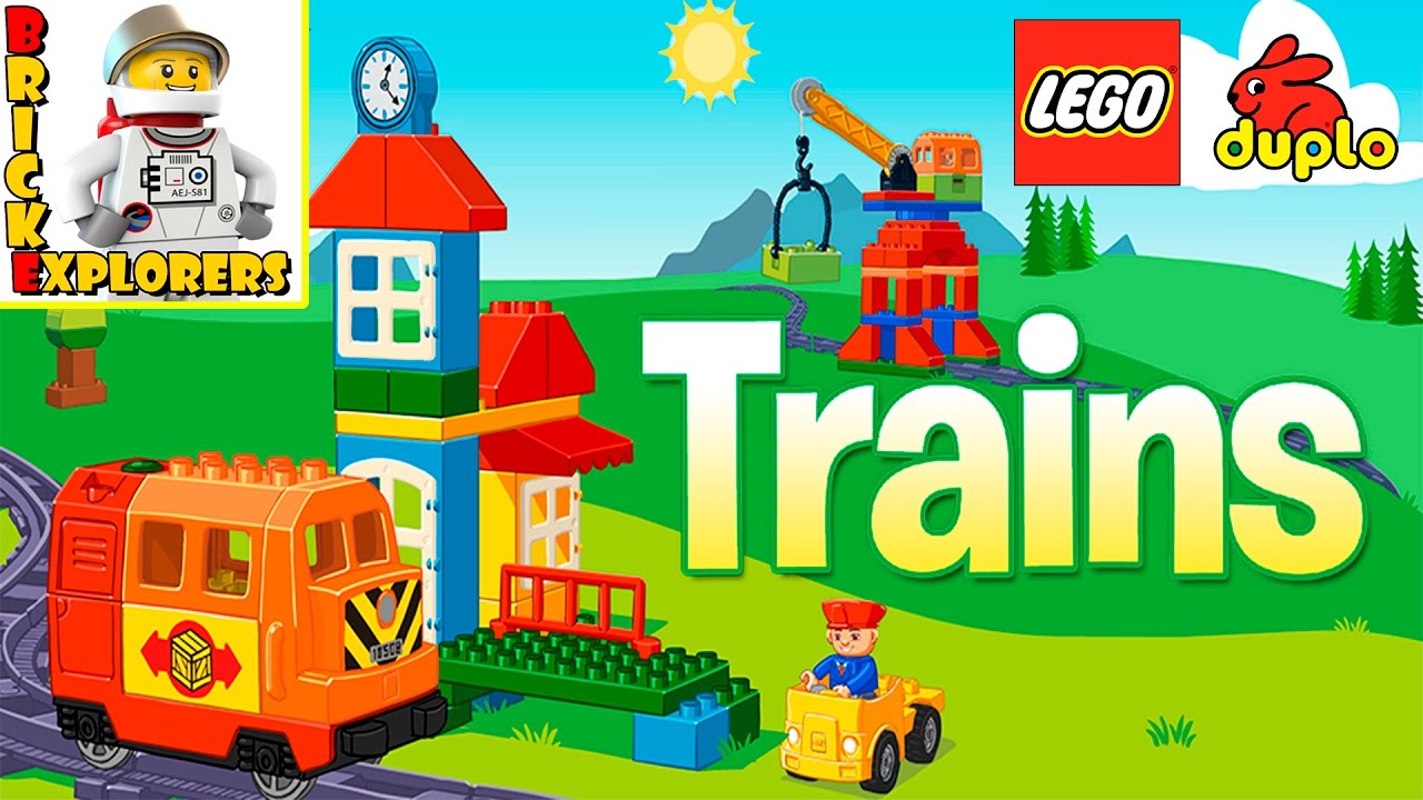 LEGO DUPLO Train funny game for Kids