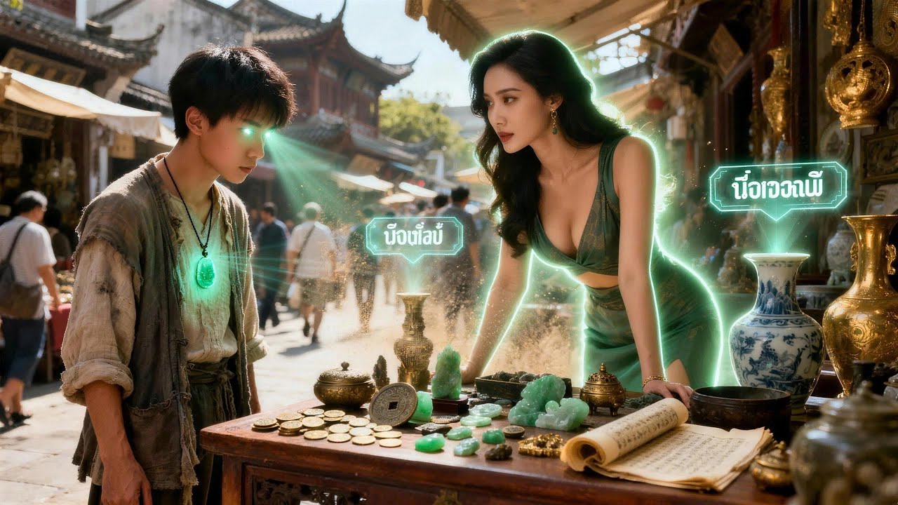 🔥กำไลหยกฟาดหัว ปลุกตาทะลุมิติ ลูกเขยขยะผงาดเป็นราชันนักประเมินสมบัติ!
