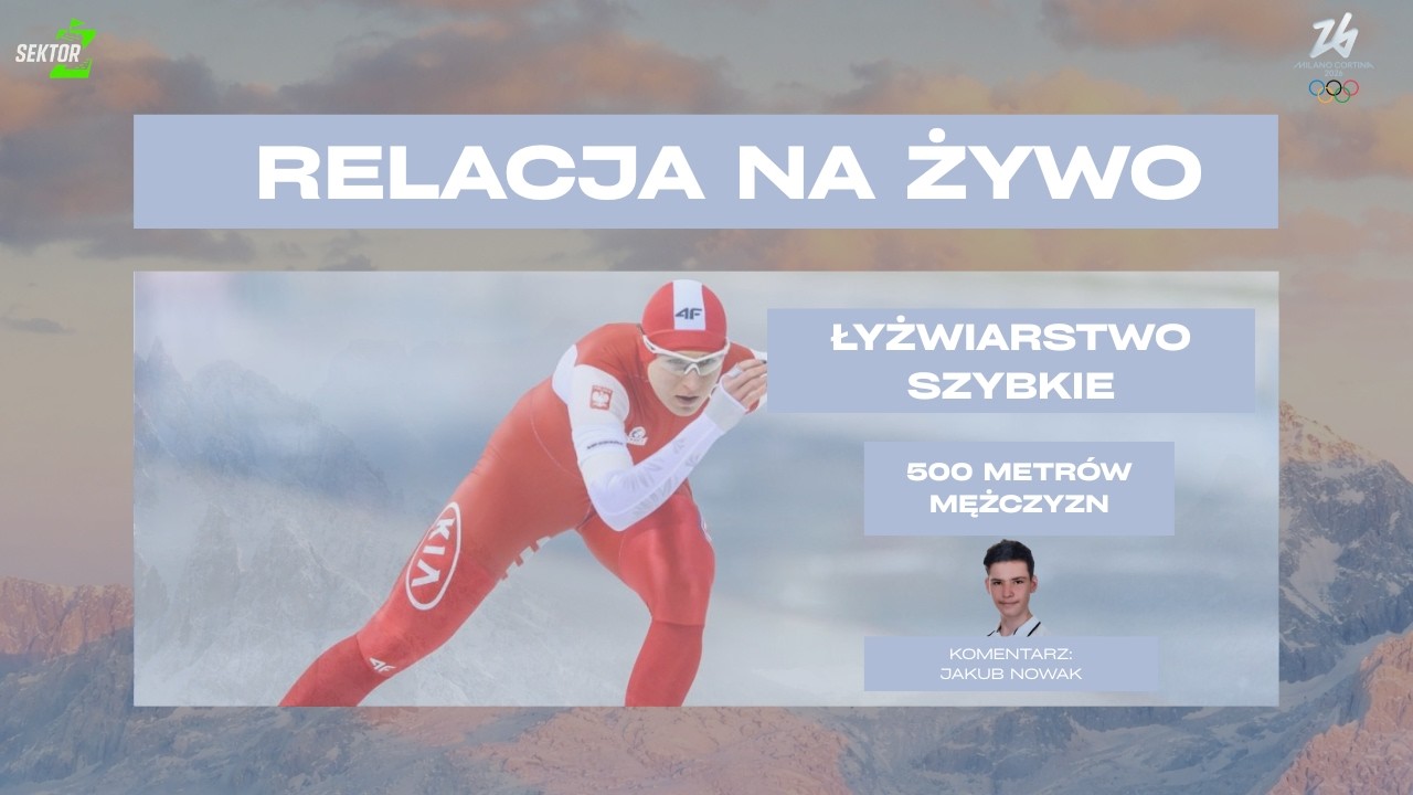 PANCZENY I 500 METR&Oacute;W MĘŻCZYZN I ZIMOWE IGRZYSKA OLIMPIJSKIE I TRANSMISJA NA ŻYWO I KOMENTARZ1
