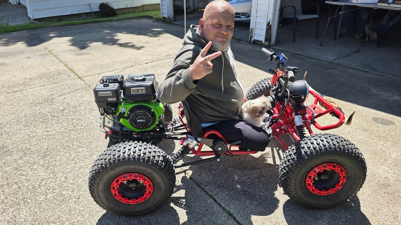 Double amputee Go-cart ride!
