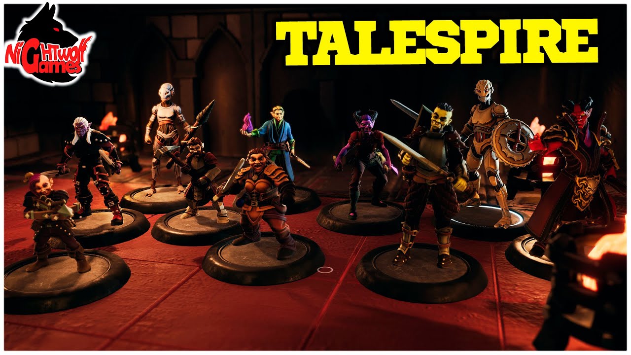 Talespire - Melhor Sistema 3D para Mestrar RPG de Mesa - Gameplay em Português PT-BR