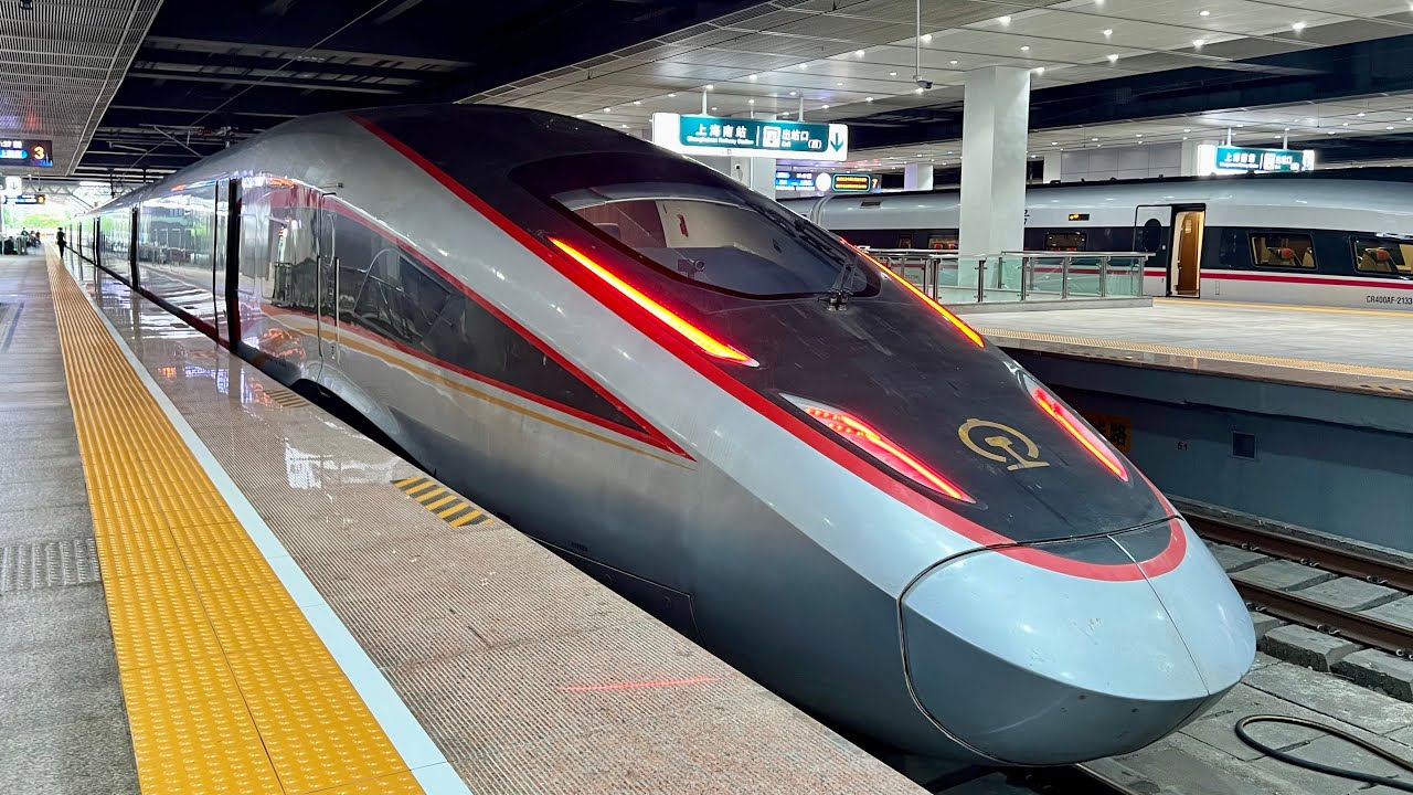 【車窓展望】中国高鉄  杭州西 - 上海南