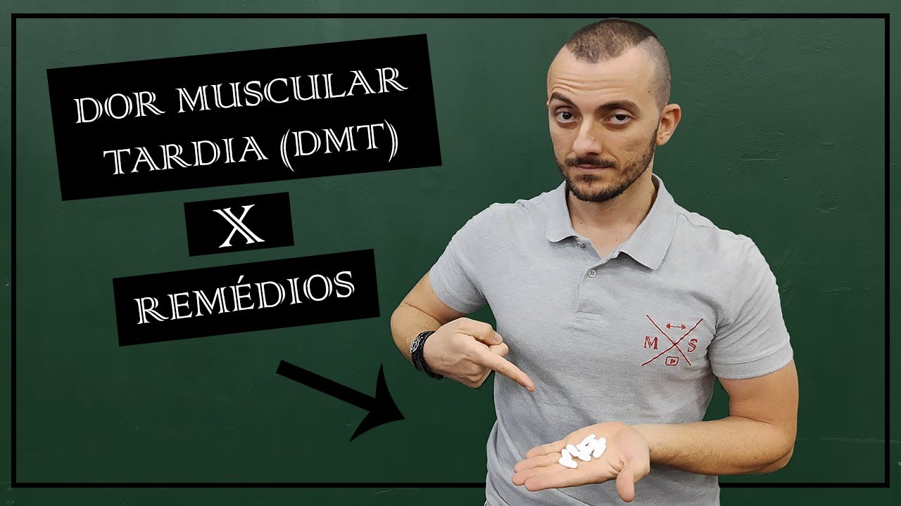 DOR MUSCULAR PÓS-TREINO (DMT): PODE TOMAR REMÉDIO?