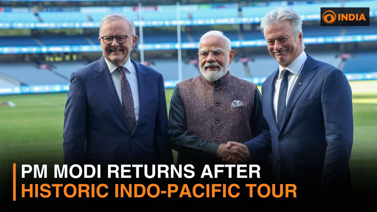 PM Modi Concludes Historic 3-Nation Indo-Pacific Tour