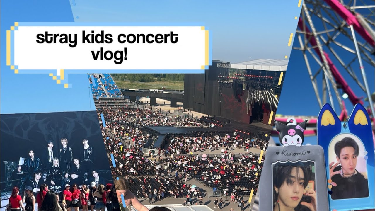 Stray Kids Toronto vlog: ROGERS STADIUM FIRST LOOK & REVIEW!