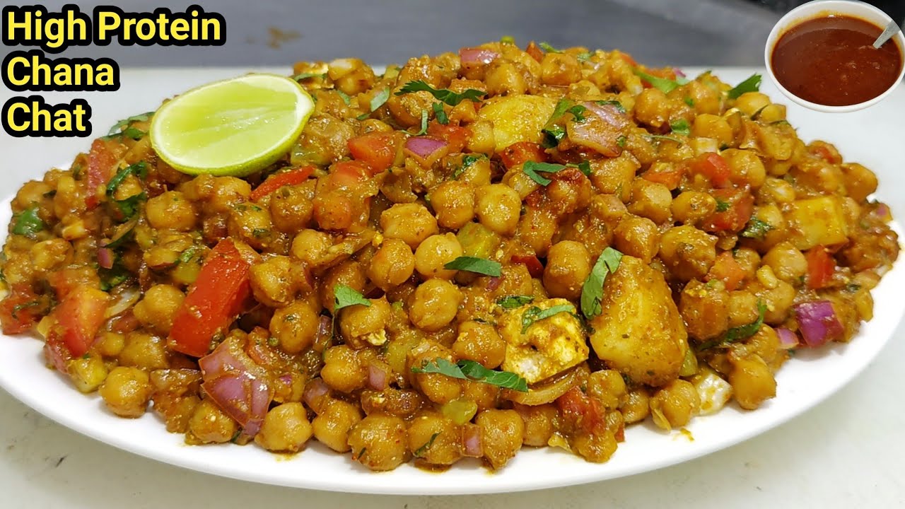HIGH Protein Delicious Chana Chat Recipe | स्ट्रीट स्टाइल चना चाट | Aloo Chana Chat | Chef Ashok