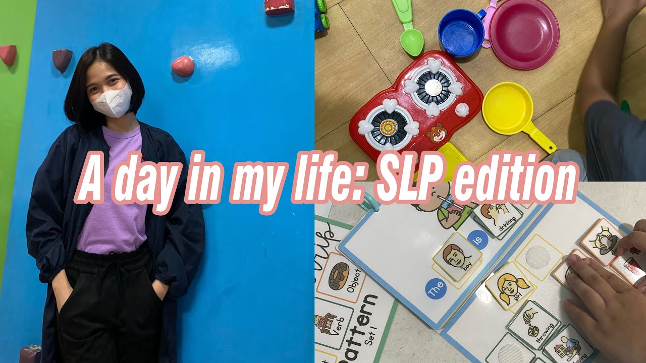 SLP VLOG 👂 🧠 🗣 | a day in my life as a speech and language pathologist