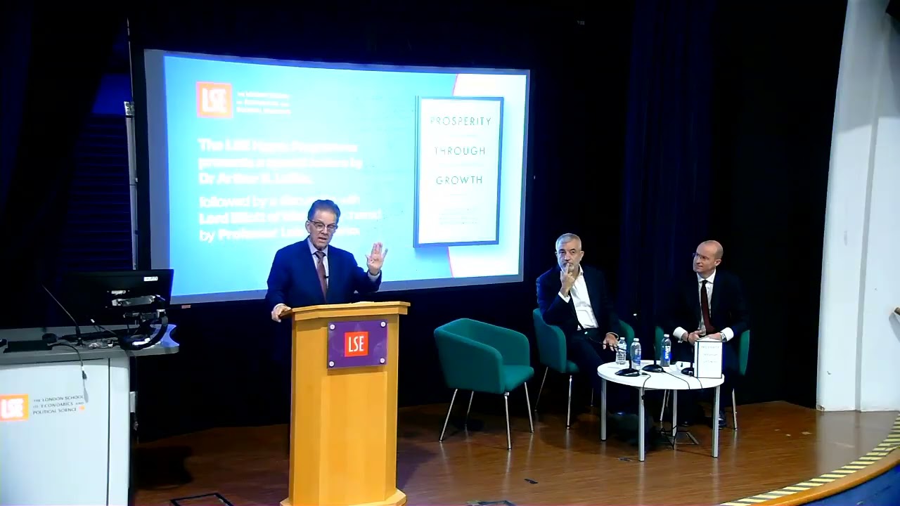 Prosperity Through Growth, by Arthur Laffer (LSE Hayek Programme Event)