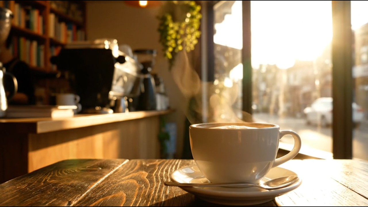 8.5 Hours of Cozy Coffee Shop Lo-Fi Jazz ☕🌧️ | Piano Focus Music for Studying & Deep Work