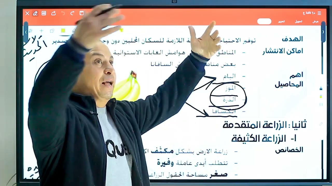 اقسام الزراعة في العالم/دراسات اجتماعيه للصف الثالث الاعدادي بطريقة سهلة 