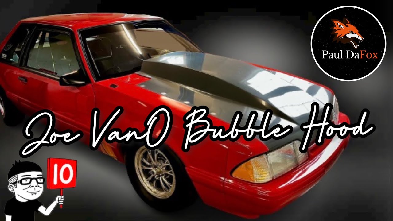 Joe VanO 4” Bubble Hood Install 🔥 // 91mm Turbo Foxbody Mustang Build 🏁