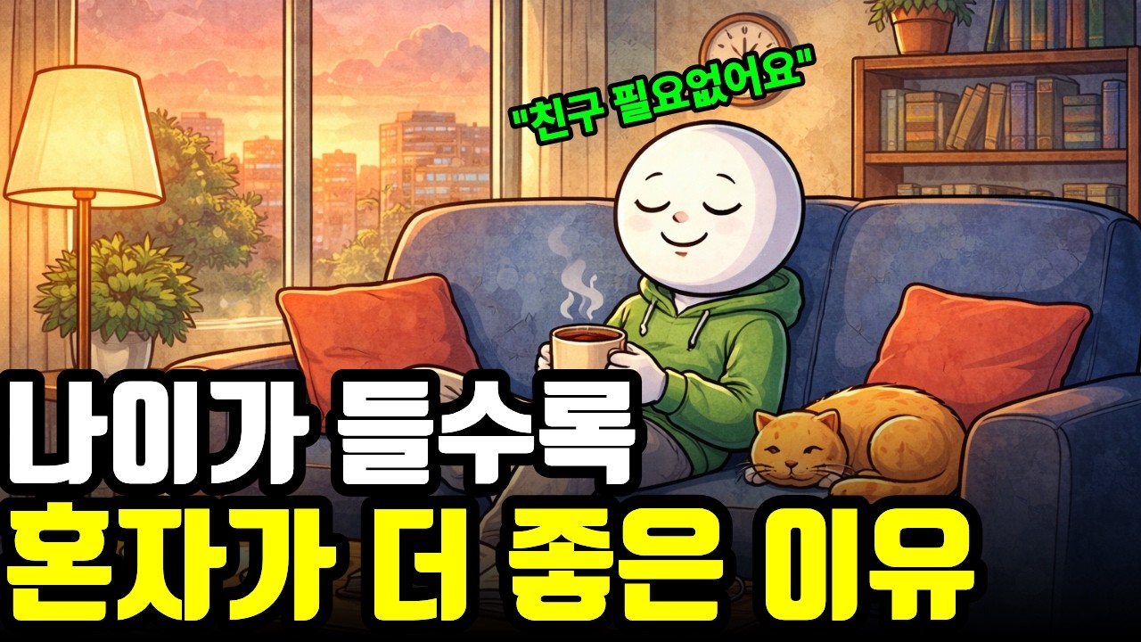 나이 들수록 친구가 줄어드는 진짜 이유 (뇌과학이 증명한 관계의 최적화)