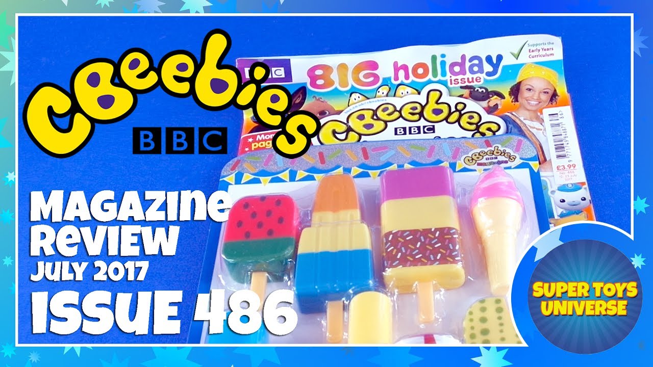 CBeebies Magazine July 2017 Big Holiday Issue 486 (Go Jetters, Bing, Topsy and Tim, Hey Duggee)