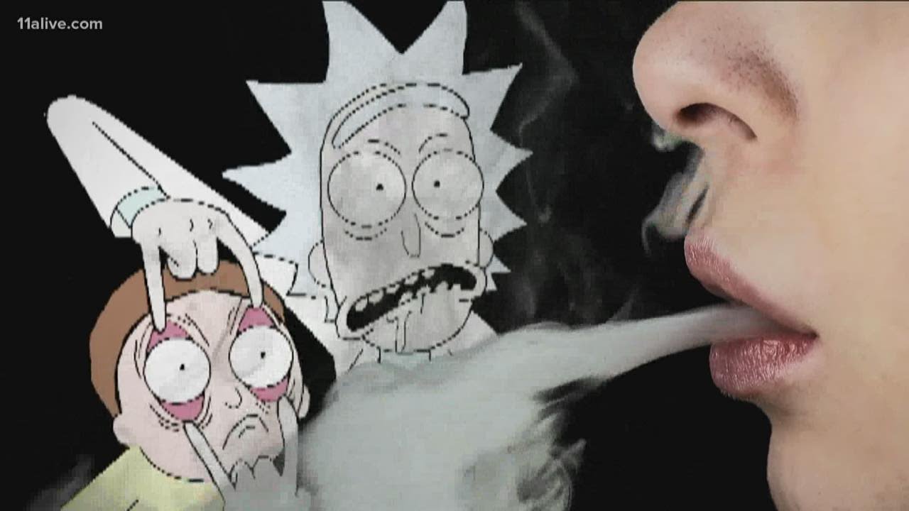 Counterfeit Rick and Morty vape pens sized on way to Georgia