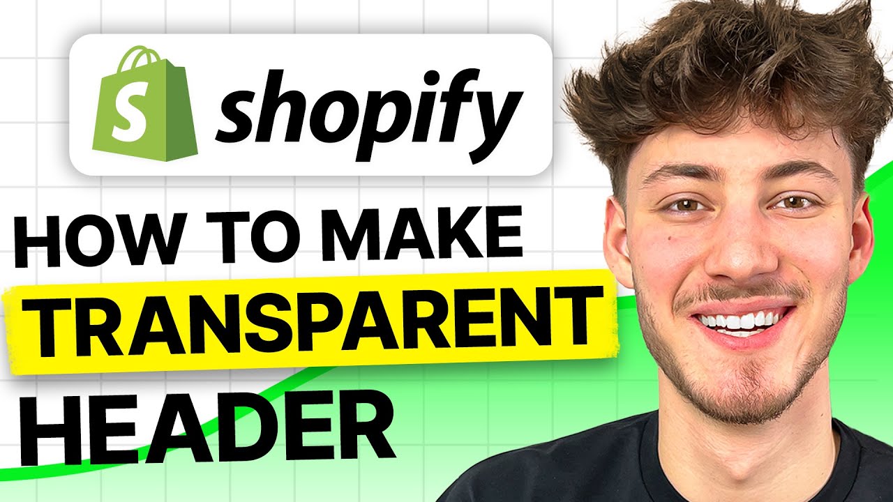 Как сделать прозрачный заголовок в Shopify (простой урок 2026 года)