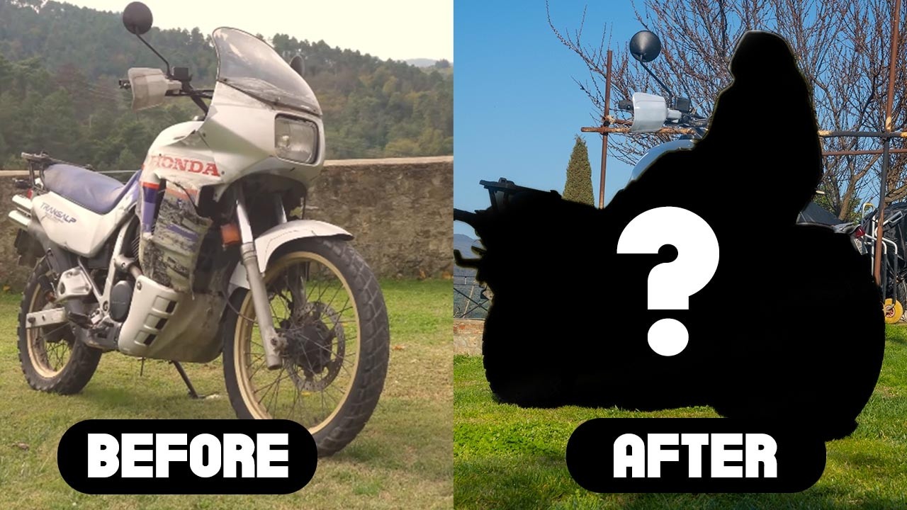 HONDA TRANSALP XL 600 V 1987 - ФИНАЛ