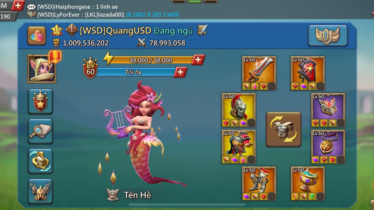Lords Mobile - NHÀ VUA TRỞ LẠI VỚI CON  ACC 20 NGÀY NẠP HƠN TỶ ???????? LORDSMOBILE