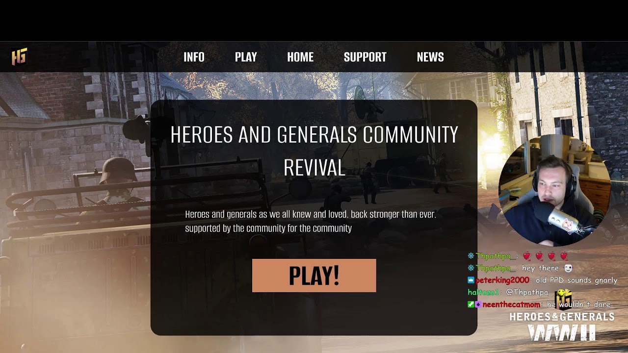 Heroes & General 2017 pre release testing